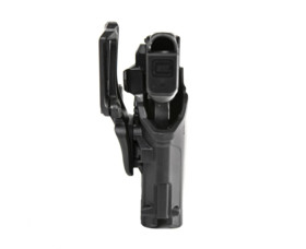 Opaskové pouzdro BlackHawk T-SERIES L2D pro Glock 17/19/22/23/31/32/45/47 se svítilnou, pravostranné, černé