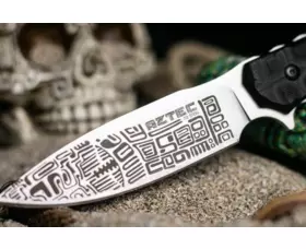 Pevný nůž KIZLYAR SUPREME® Aztec D2 SW G10