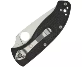 Zavírací nůž Spyderco Tenacious Linerlock Black, černý
