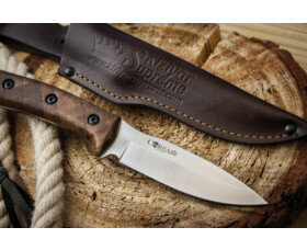 Pevný nůž KIZLYAR SUPREME® Corsair AUS 8 SW Walnut handle