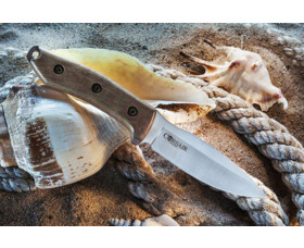 Pevný nůž KIZLYAR SUPREME® Corsair AUS 8 SW Walnut handle