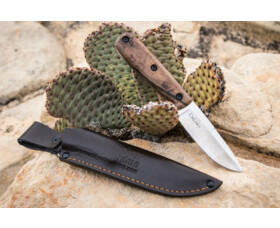 Pevný nůž KIZLYAR SUPREME® Colada Bohler K340 SW Walnut