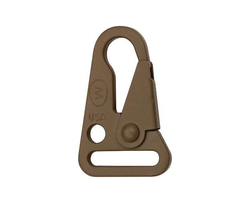 Karabina ITW C.L.A.S.H. (Conventional Latch Attachment Snap Hook) Coyote Brown