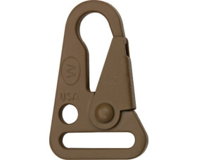 Karabina ITW C.L.A.S.H. (Conventional Latch Attachment Snap Hook) Coyote Brown