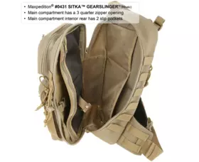 Batoh na notebook Maxpedition Sitka Gearlinger