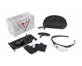 Set balistických brýlí Oakley SI M-Frame 3.0, černý rám, čirá / kouřová skla