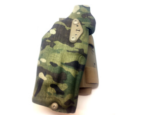 Stehenní pouzdro Safariland ALS® 6354DO ALS® pro Glock 34/35 s kolimátorem, pravostrané, Multicam