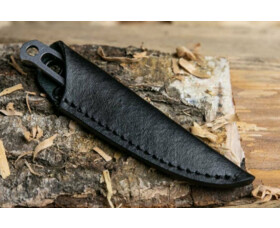 Pevný nůž KIZLYAR SUPREME® Aggressor Mini D2 Leather sheath