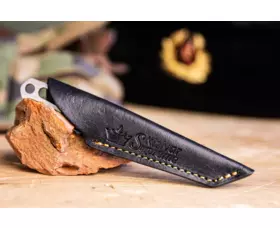 Pevný nůž KIZLYAR SUPREME® Aggressor Mini D2 Leather sheath