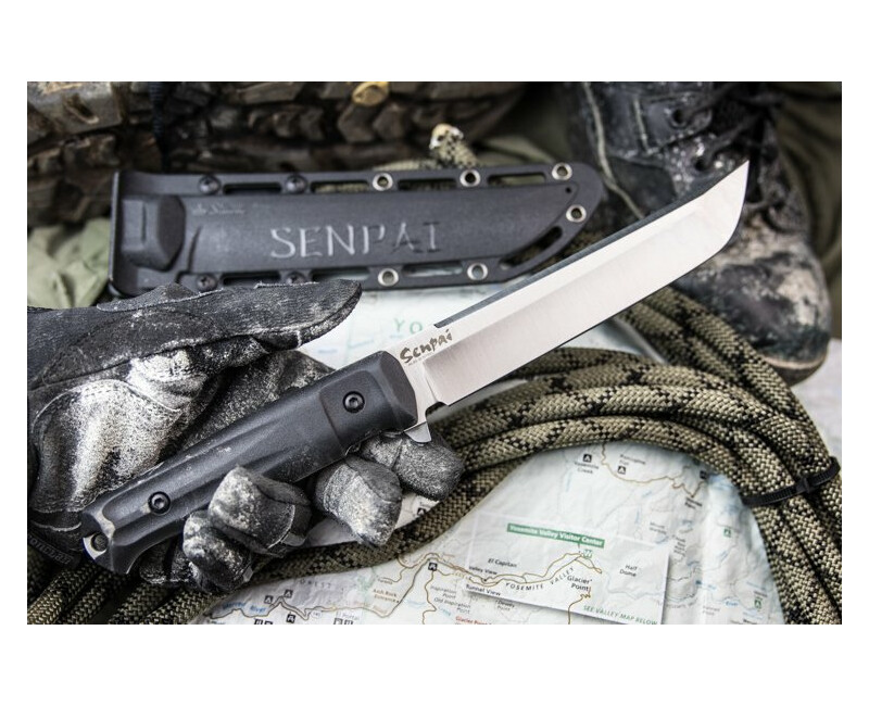 Pevný nůž KIZLYAR SUPREME® Senpai AUS 8 S+SW BSBH