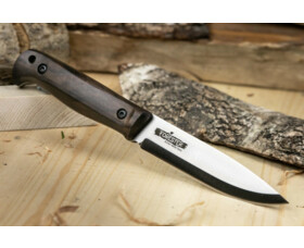 Pevný nůž KIZLYAR SUPREME® Forester N690 Scandi SW Oak