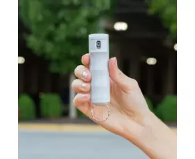 Obranný gel SABRE RED, malý flakon, světle šedý