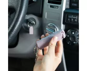 Obranný sprej SABRE RED s klíčenkou šedý 16ml