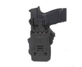 Opaskové pouzdro BlackHawk T-SERIES L2C OVERT Glock 48/43x Černé Pravostranné