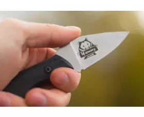 Pevný nůž KIZLYAR SUPREME® Hammy Sleipner LSW Black G10. světlé pouzdro