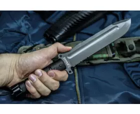 Pevný nůž KIZLYAR SUPREME® Survivalist X D2 Satin