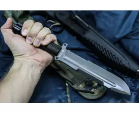 Pevný nůž KIZLYAR SUPREME® Survivalist X D2 Satin