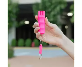 Obranný sprej SABRE RED klíčenka, růžový