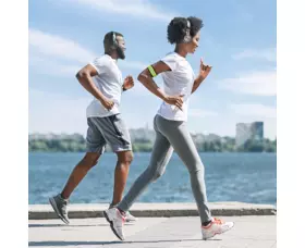 Reflexní SABRE pásek na ruku, oboustranný světelný s LED, žlutý