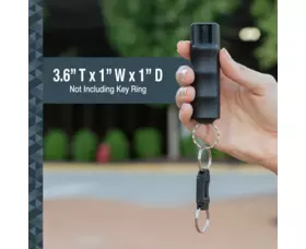 Obranný sprej SABRE RED klíčenka Turqoise in small clam, tyrkysový