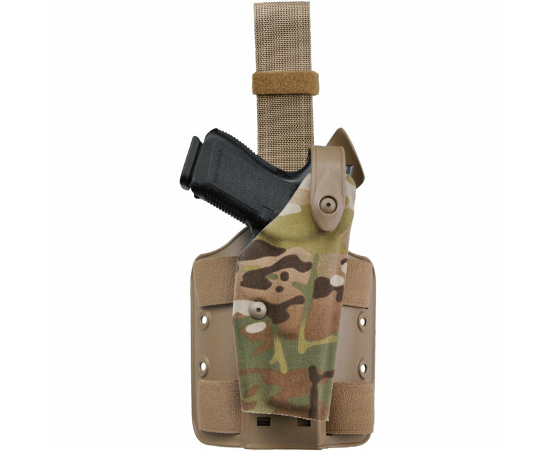 Stehenní holster Safariland USN SLS Low Signature Glock 17/22/31, Springfield 1911, RH