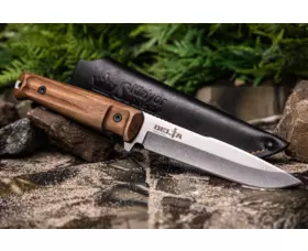 Pevný nůž KIZLYAR SUPREME® Delta 420HC SW Walnut