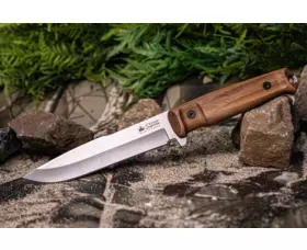 Pevný nůž KIZLYAR SUPREME® Delta 420HC SW Walnut