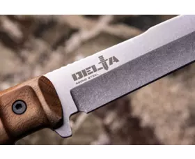 Pevný nůž KIZLYAR SUPREME® Delta 420HC SW Walnut