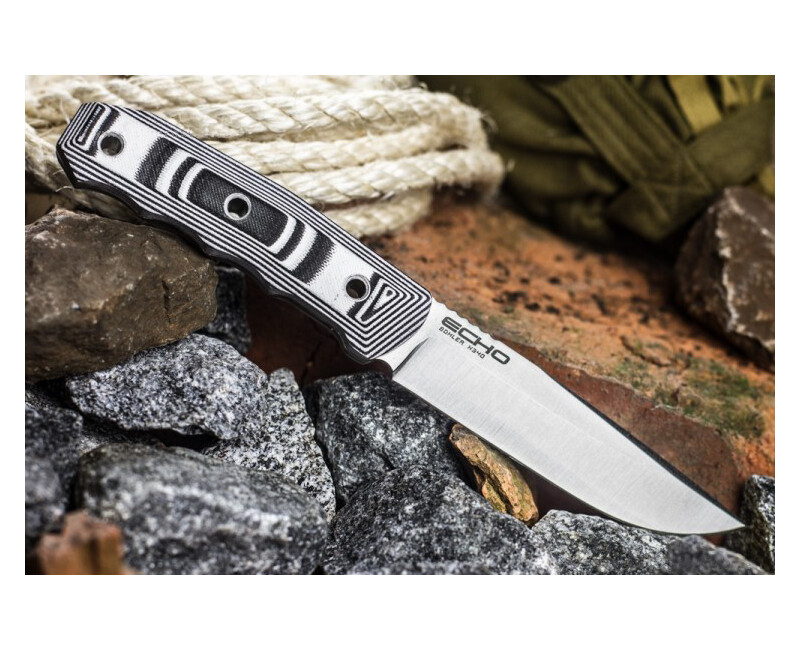 Pevný nůž KIZLYAR SUPREME® Echo Bohler SW G10