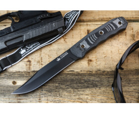 Pevný nůž KIZLYAR SUPREME® Enzo AUS-8 BT G10