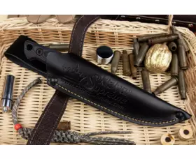 Pevný nůž KIZLYAR SUPREME® Nikki D2 TW Black-G10