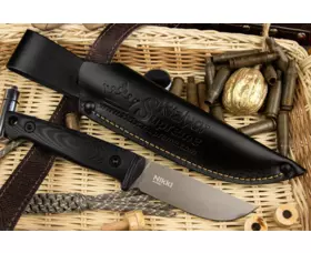 Pevný nůž KIZLYAR SUPREME® Nikki D2 TW Black-G10