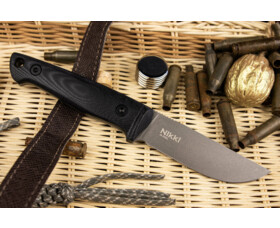 Pevný nůž KIZLYAR SUPREME® Nikki D2 TW Black-G10