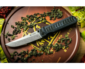 Zavírací nůž KIZLYAR SUPREME® Whisper Bohler SW Blue-black G10