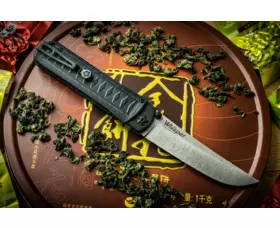 Zavírací nůž KIZLYAR SUPREME® Whisper Bohler SW Blue-black G10