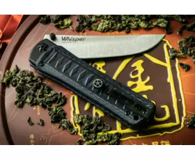 Zavírací nůž KIZLYAR SUPREME® Whisper Bohler SW Blue-black G10