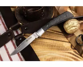 Zavírací nůž KIZLYAR SUPREME® Gent CPMS35VN Satin Carbon Fiber