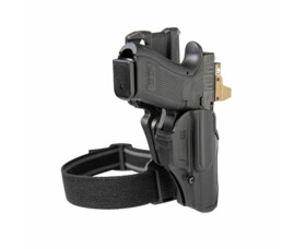 Opaskové pouzdro BlackHawk T-SERIES L2C OVERT COMPACT Glock 19 Černé Levostranné