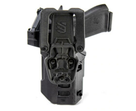 Opaskové pouzdro BlackHawk T-Series L2D RDS pro Glock 17/19/22/23/31/45 s TLR1/2 a kolimátorem, levostranné, černé