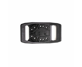 Opasková platforma T-Series Black 2-Slot belt loop, černá