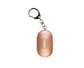 Osobní alarm SABRE RED Mini s LED světlem a karabinou 130dB, Rose Gold