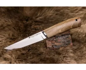 Pevný nůž KIZLYAR SUPREME® Malamute Niolox SW Walnut