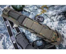 Pevný nůž KIZLYAR SUPREME® Alpha D2 Serrated SW