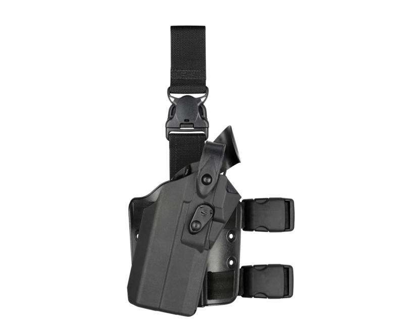 Stehenní holster Safariland 7305 ALS SLS pro Glock 34 s X300U, pravostranný