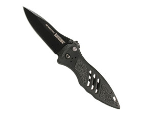 Nůž zavírací BLACKHAWK! CQD Mark II Alum Handle Serrated, černý