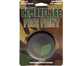 Kamuflážní barvy Tri Color Face Paint Kit