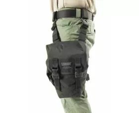 Ultralight Omega BLACKHAWK! pouzdro na plynovou masku, černé