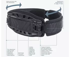 Služební opasek NFM GARM Gento Duty Belt, černý