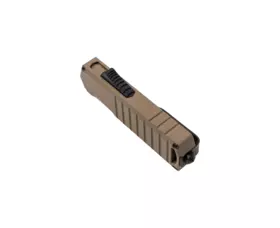 Vystřelovací nůž Tekto Knives Badger Mini, Desert