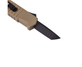 Vystřelovací nůž Tekto Knives Barger Mini, Desert